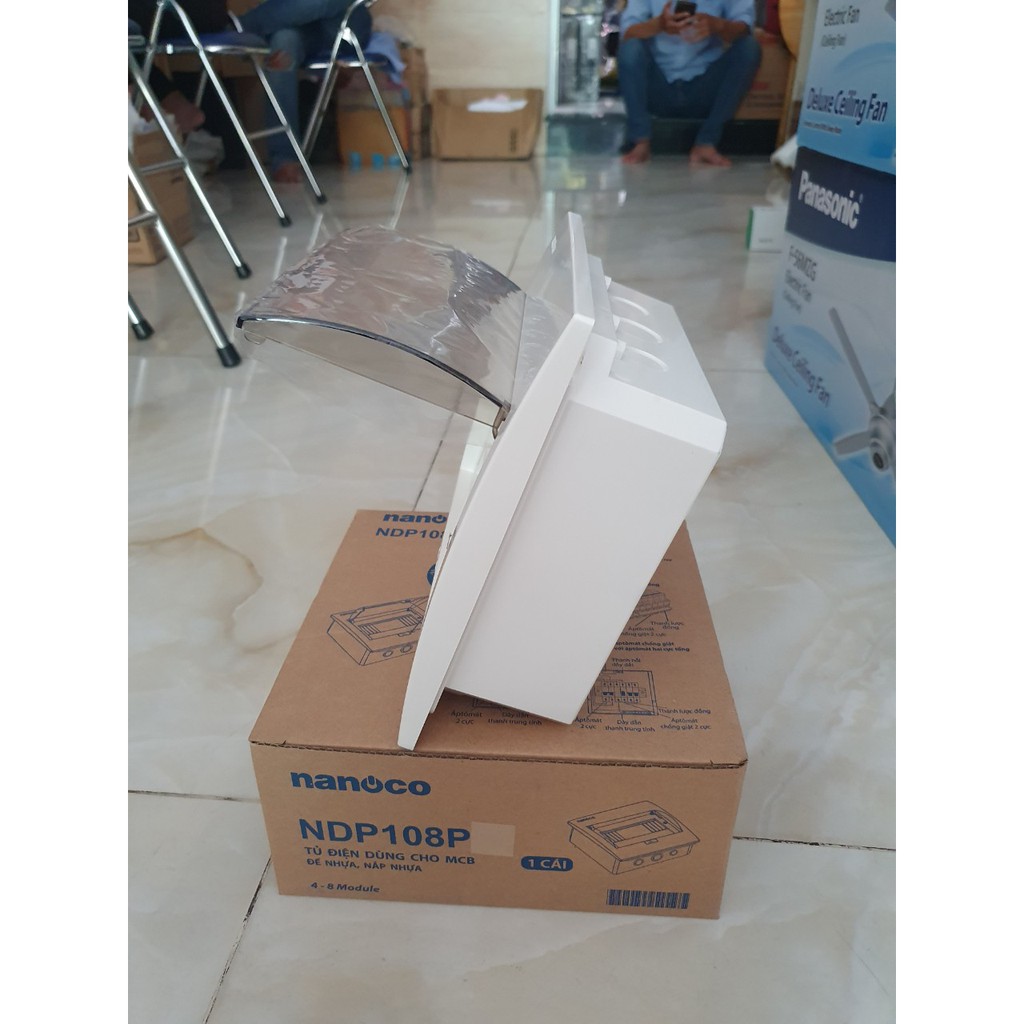 Tủ điện âm tường Nanoco NDP108P