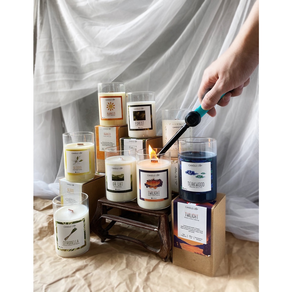 Nến thơm Candle Cup mùi Đà Lạt