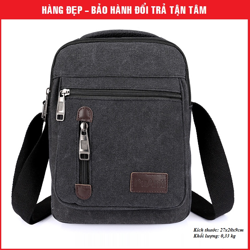Túi đeo chéo vải Canvas cao cấp - Túi đeo vải bố thời trang, bền đẹp | BigBuy360 - bigbuy360.vn