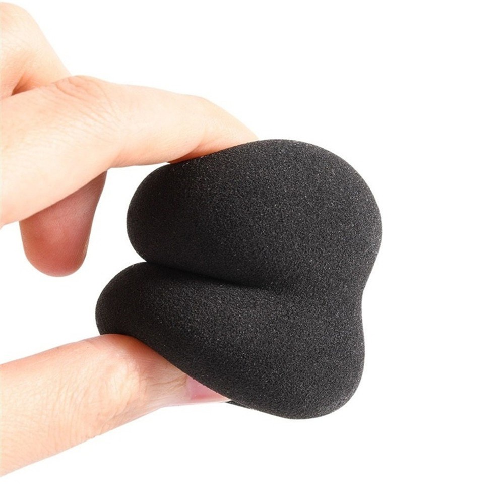 [Hàng mới về] Mút trang điểm nền/tạo khối đa năng màu đen tiện lợi nhiều hình dạng tự chọn