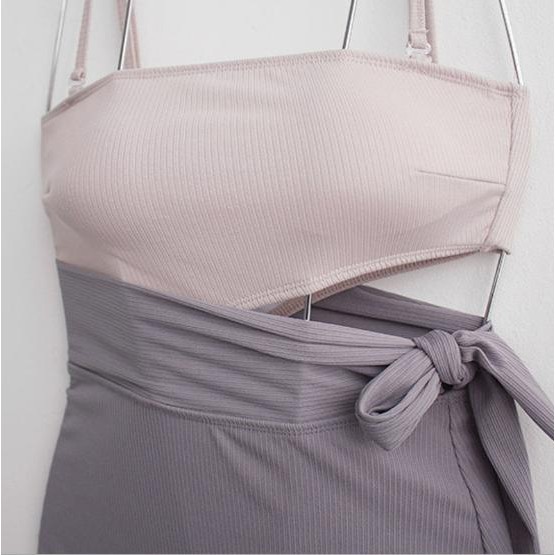 HÀNG CAO CẤP -  ÁO BƠI LIỀN THÂN  QUYẾN RŨ - ÁO BƠI  ĐI BIỂN HÀN QUỐC KHOÉT EO CUTOUT  - Hàng Cao Cấp | BigBuy360 - bigbuy360.vn