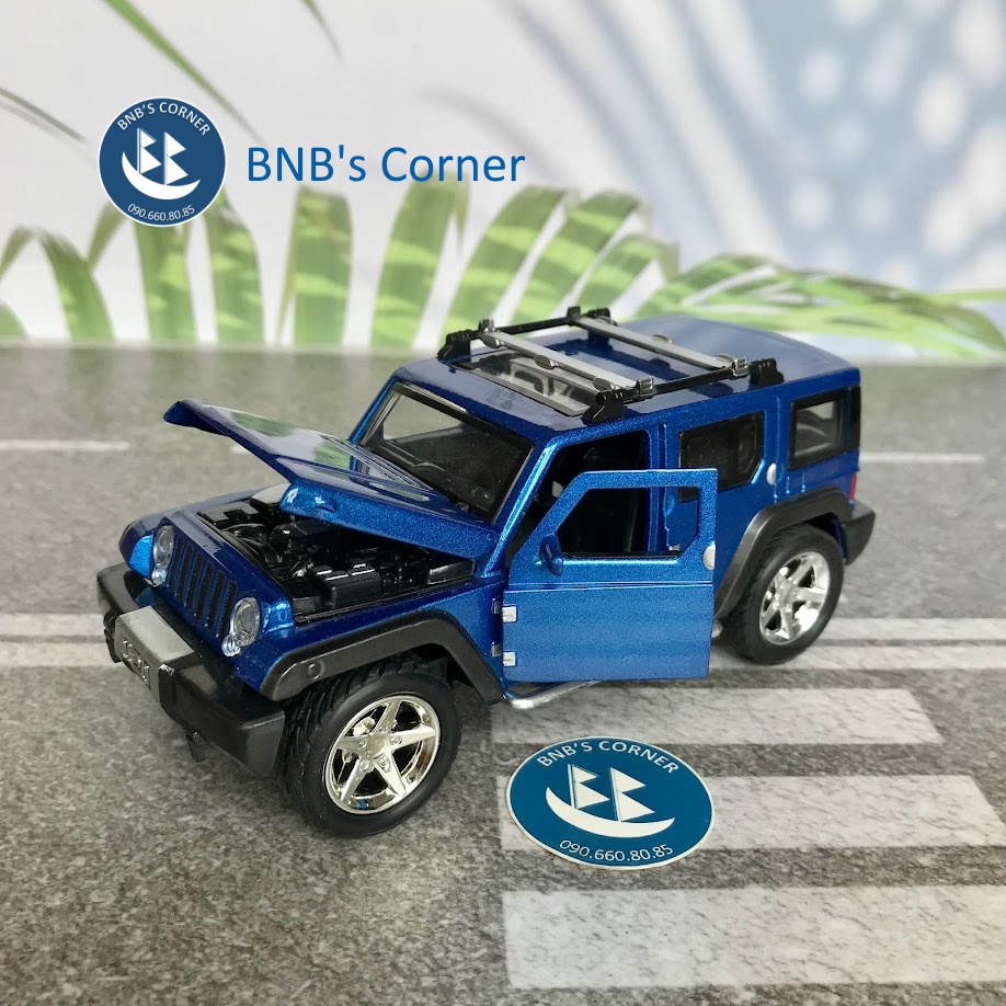 Xe mô hình 1:32 Jeep Wrangler