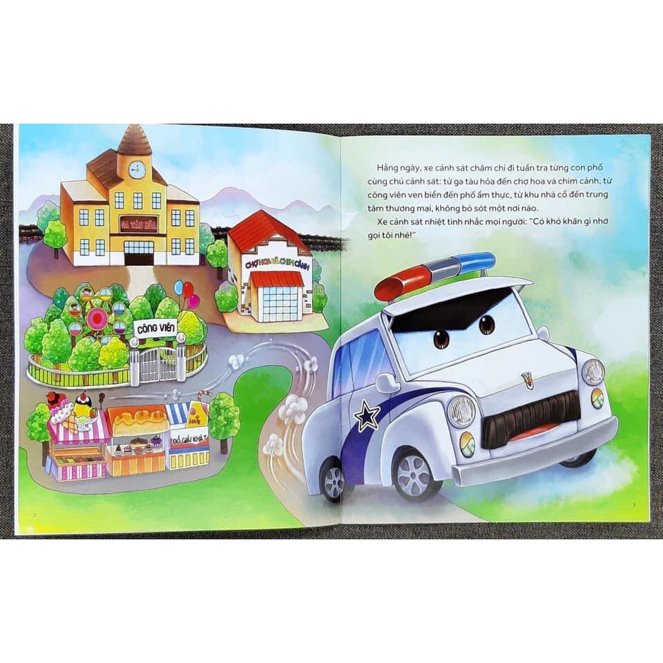 Sách Những Chiếc Xe Hiệp Sĩ có chọn lẻ Kim Đồng