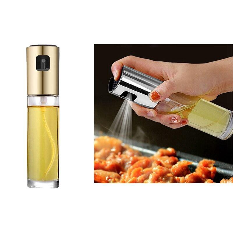 Chai Xịt Dầu ăn Thủy Tinh Bình Xịt Dầu ăn Phun Sương Dùng Cho Nồi Chiên không dầu Salad Nướng
