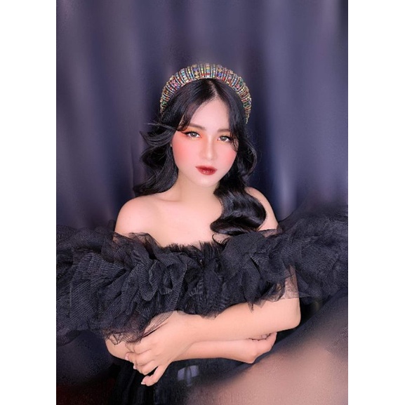 Váy voan chụp hình xinh ❤ có clip sản phẩm