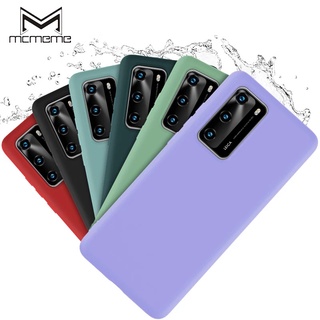 Ốp điện thoại silicon màu kẹo nhám kèm dây đeo dành cho Huawei P60 Pro P50 P40 P30 P20 Pro Lite Plus Pro+ +