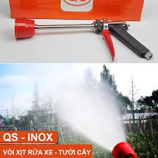 Vòi xịt tưới cây rửa xe 30cm súng phun xịt thuốc áp lực cao cấp