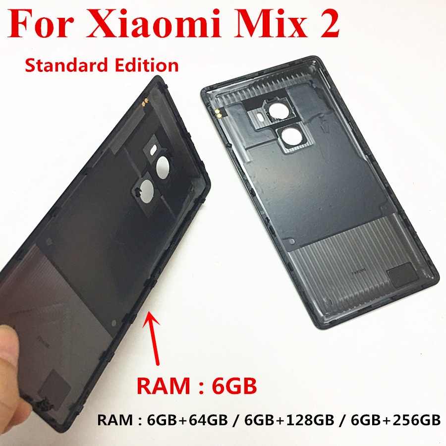 Ốp Điện Thoại Mặt Gốm Cho Xiaomi Mi Mix 2 Mix2 RAM 6GB