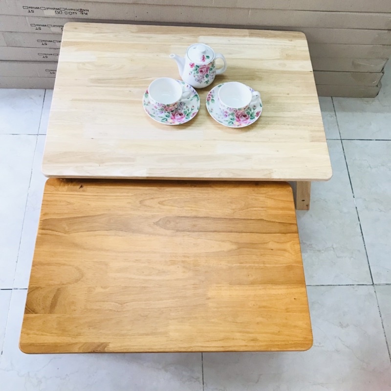 Bàn trà chân xếp đa năng 50cm x 70cm