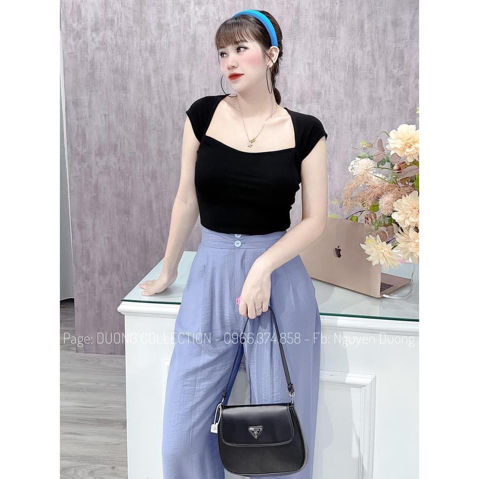 [ Mã FAMANU81 giảm 10% đơn 0đ ] Áo thun nữ - áo cộc nữ zip khoét cổ rộng hot girl nhiều màu quyến rũ | BigBuy360 - bigbuy360.vn