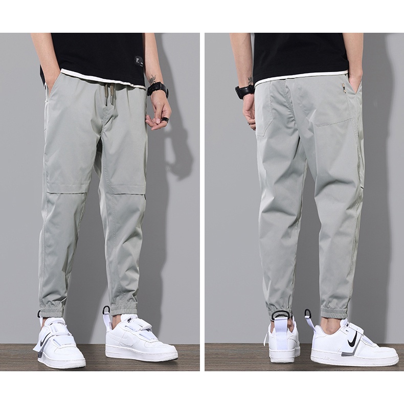 [Mẫu Mới] Quần Nam Basic Trơn Màu Bo Gấu Phong Cách Trẻ Trung Thời Trang MixxMen QUAN NAM 087V1