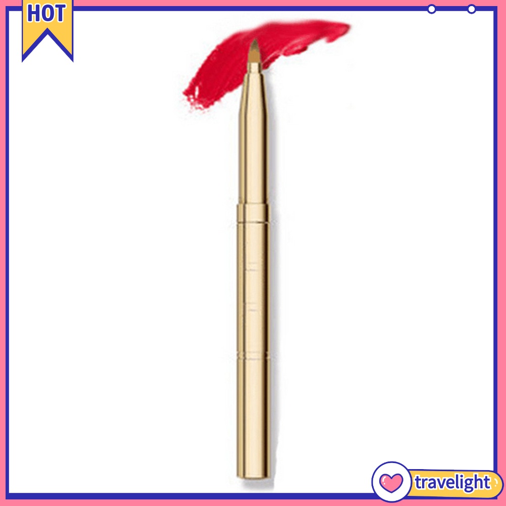 (Travelight) Cọ son môi 2 đầu kính cỡ nhỏ gọn tiện lợi