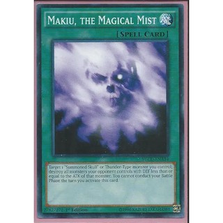Lá bài thẻ bài Yugioh YGLD -ENA34 Makiu, the Magical Mist