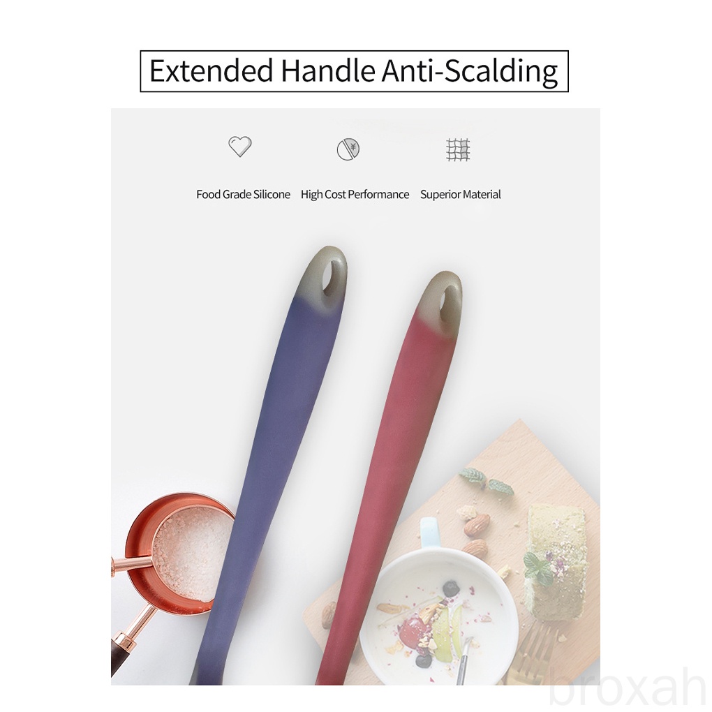 Xẻng Lật Thức Ăn Bằng Silicone Chống Dính Tiện Dụng Cho Nhà Bếp
