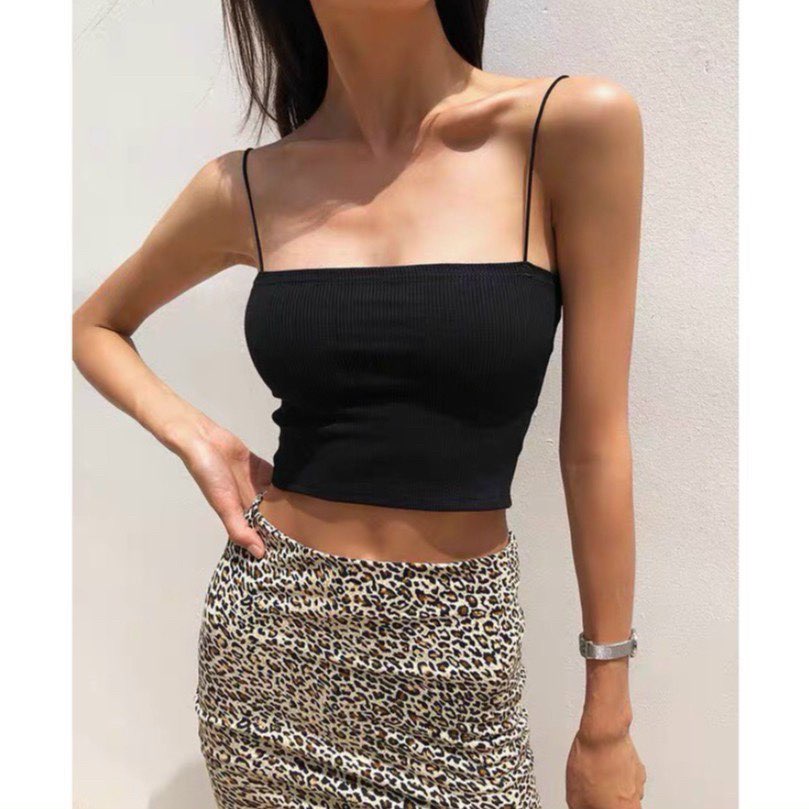 Áo croptop hai dây thời trang nữ Lyihome