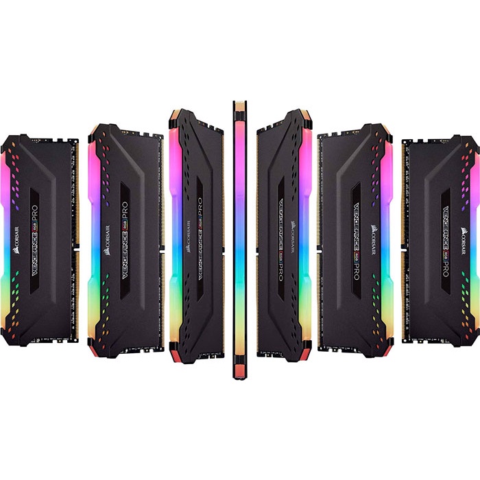 RAM Desktop Corsair 32Gb (2x16Gb) DDR43000 Vengeance Pro Tản LED RGB Hàng Chính Hãng