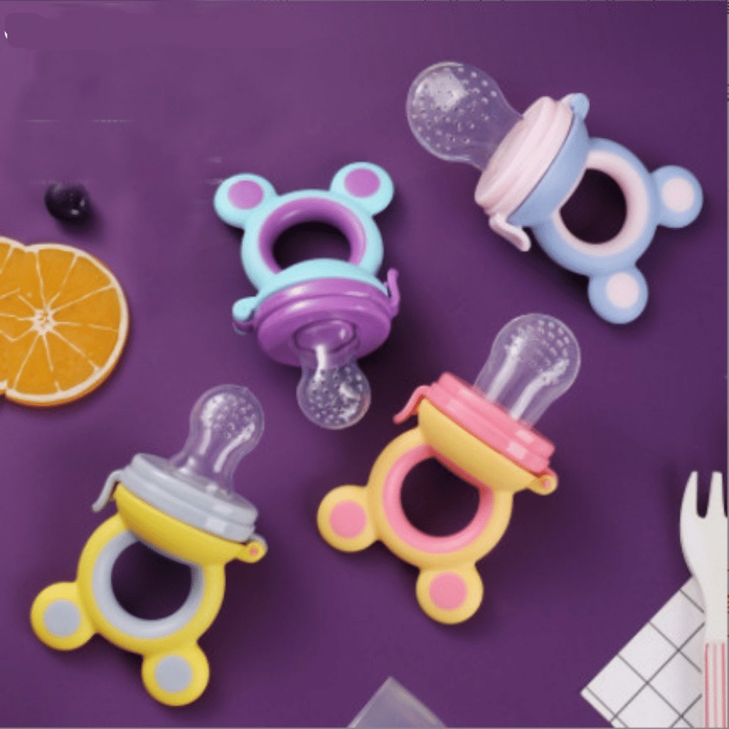 Túi nhai chống hóc, núm ăn dặm Babe Cake Chính Hãng