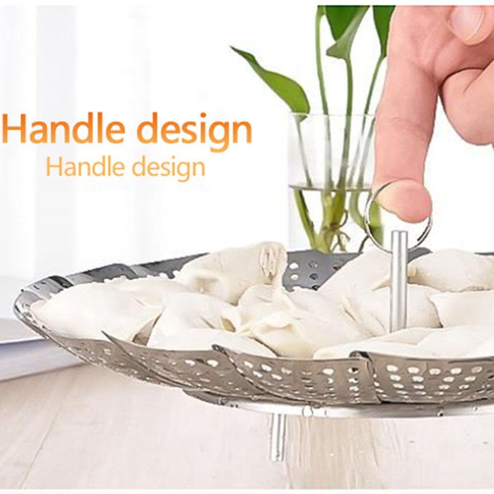 Rổ Hấp Thực Phẩm Bằng Thép Không Gỉ
