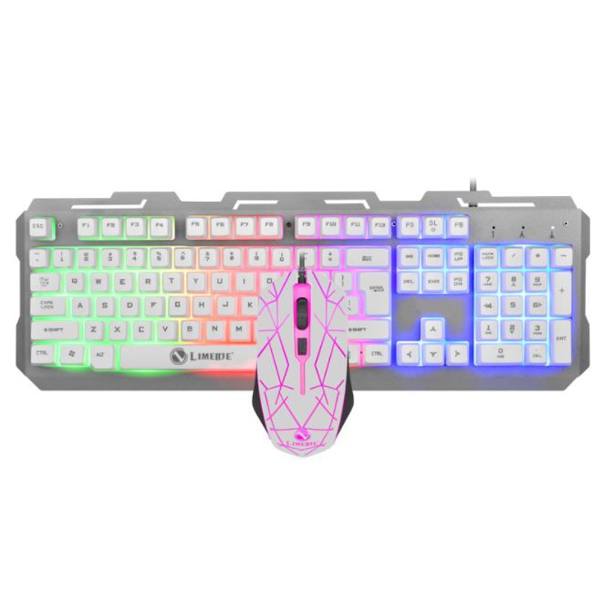 Bàn Phím Chuột Giả Cơ T20 - Chuyên game - Có đèn LED 7 màu - Cho máy tính, laptop | BigBuy360 - bigbuy360.vn