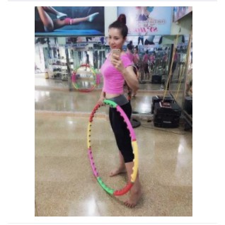 ✔️ Vòng lắc eo hula hoop có thể tháo rời [MUA BAO NHIÊU TẶNG BẤY NHIÊU]