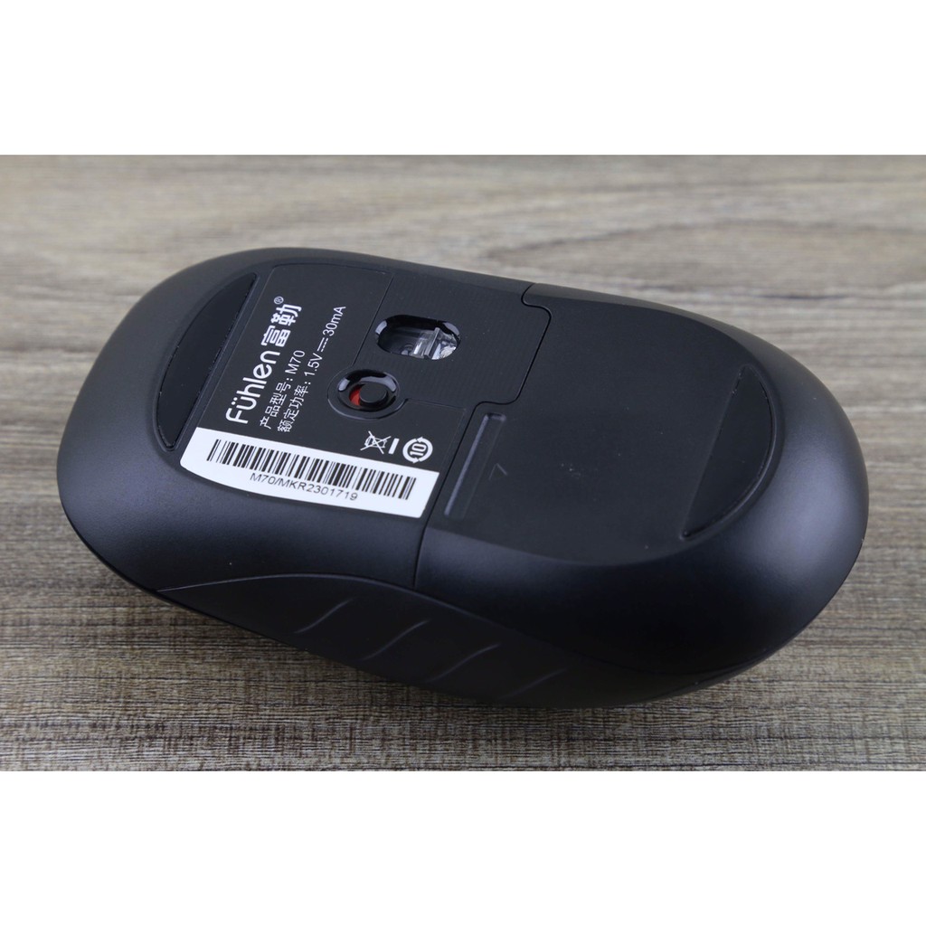Chuột không dây Fuhlen M70 - USB - hàng chính hãng NINZA (BH 24 tháng)