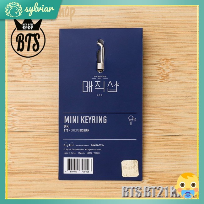 Móc Khóa Trang Sức Cá Tính Cho Nam Nữ KPOP bts-bangtan boys