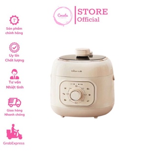 Nồi áp suất, nồi áp suất điện mini Bear 2L YLB-A20U1 đa năng hàng chính hãng nội địa bảo hành 12 tháng