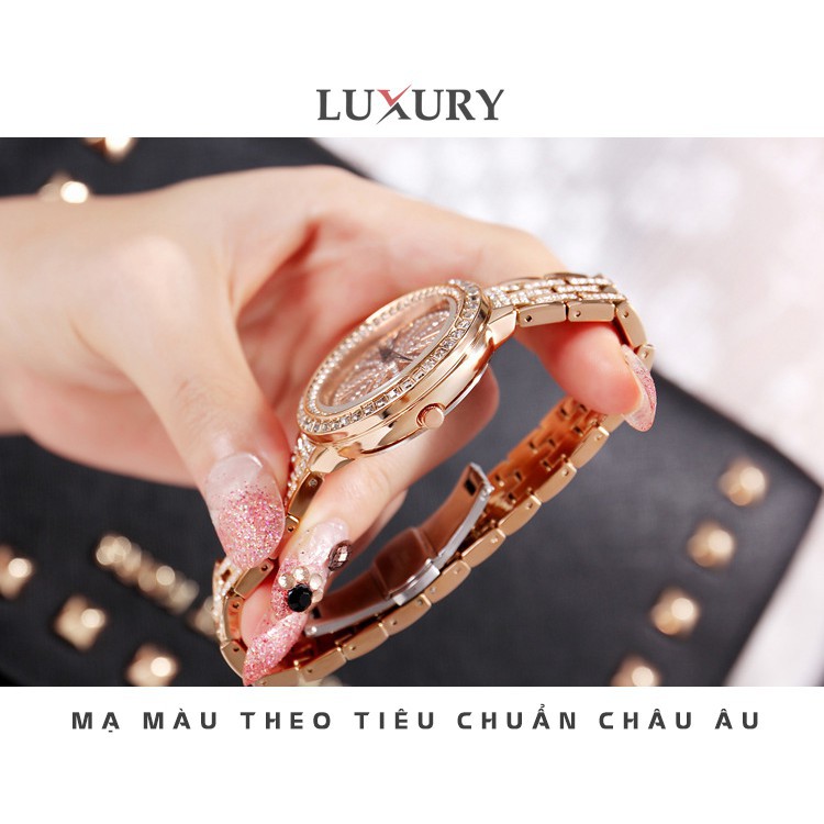 [HÀNG CAO CẤP] (ĐẲNG CẤP) Đồng hồ nữ MASHALI LUXURY Xoay 360 - Đỉnh Cao Nghệ Thuật