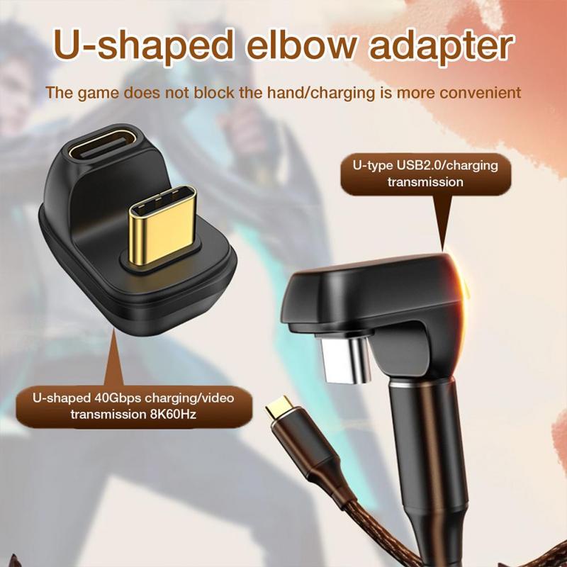 Đầu chuyển đổi dữ liệu HdoorLink mini USB4.0 40Gbps 100W C sang type C 8K@60Hz