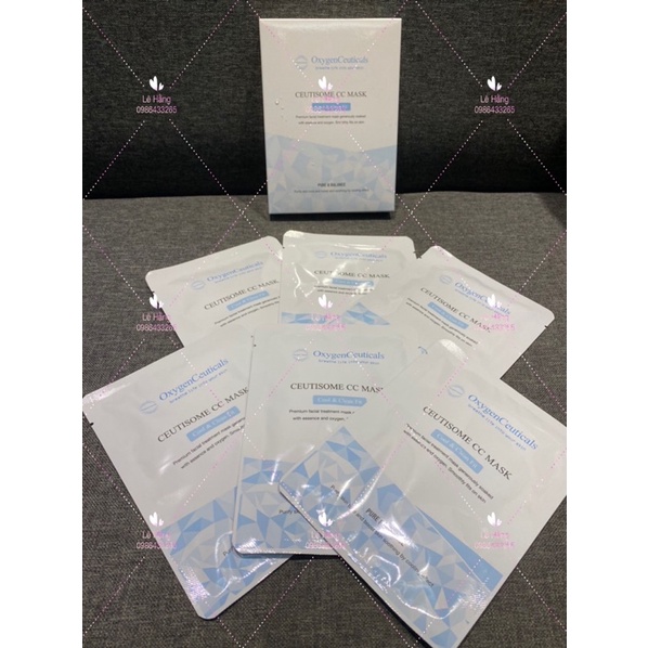 Oxygen Ceuticals Mask - Mặt nạ Oxygen Ceuticals PP-CC-AG