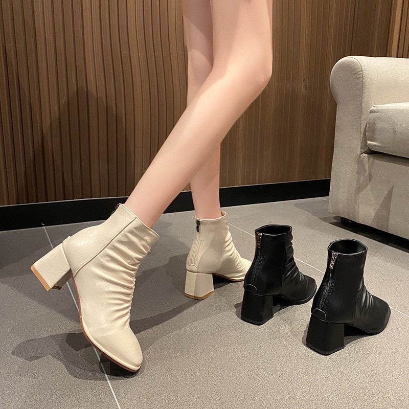Boot da nhún mềm ôm chân | BigBuy360 - bigbuy360.vn