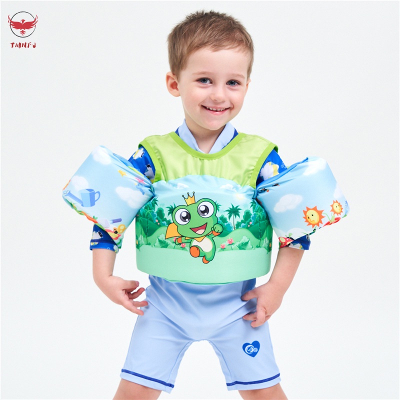 Áo Phao Bơi Cho Bé em bé bơi phao tay kèm phao đỡ ngực cho trẻ em