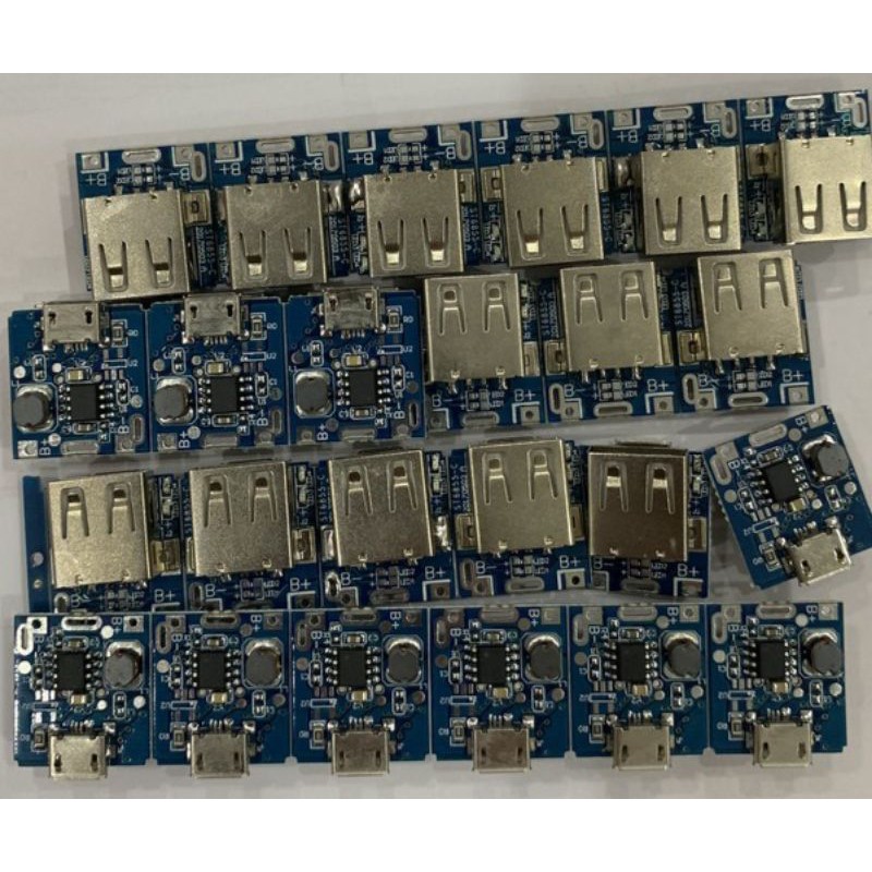 Mạch sạc dự phòng mini cho Điện thoại, thiết bị chạy nguồn cổng USB 5v từ pin 18650