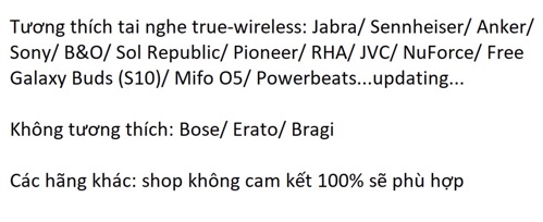 Nút tai nghe SPINFIT CP360 CP1025 cho tai nghe không dây true wireless TWS núm cao su tai nghe silicone