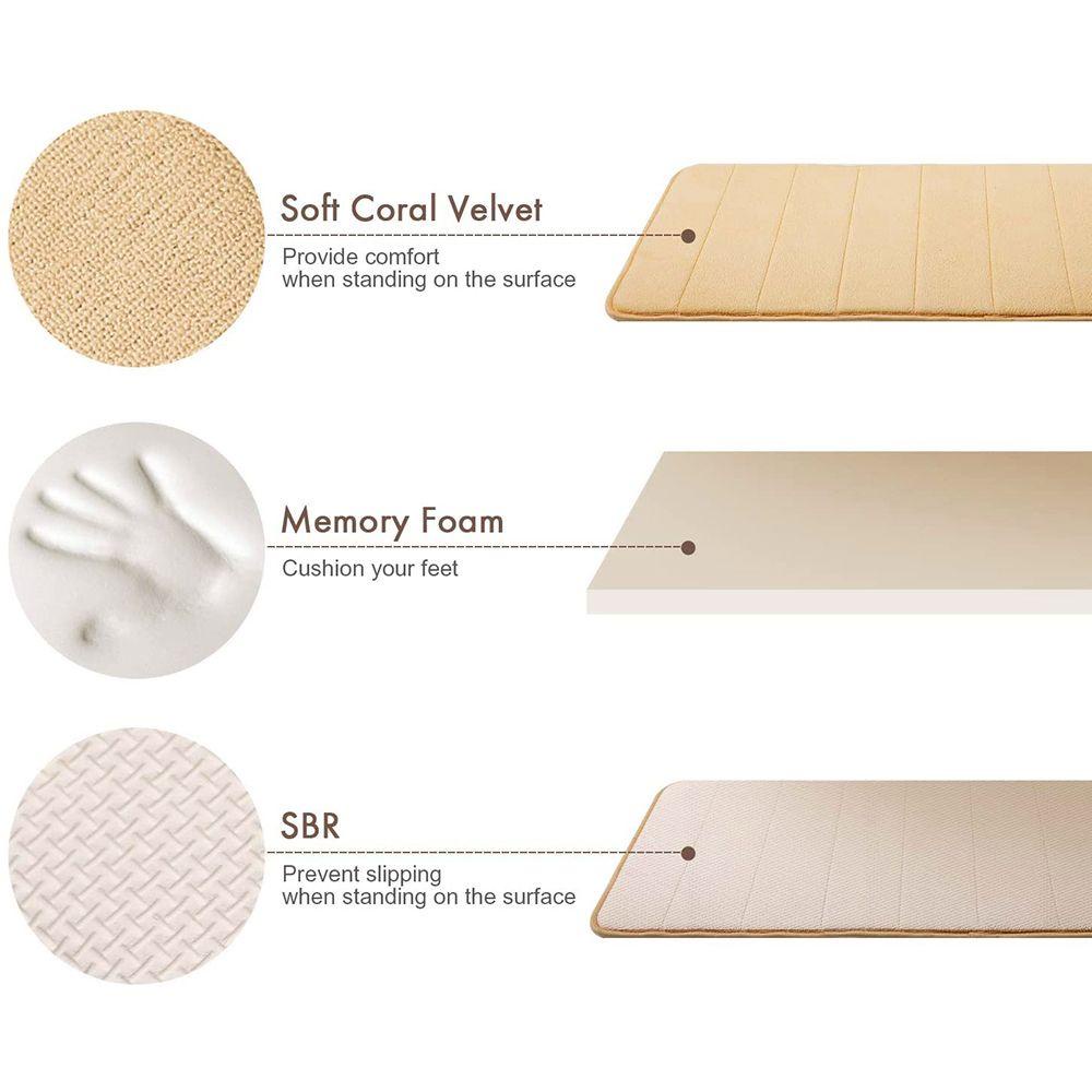 Thảm Chùi Chân Thấm Nước, Kích Thước 40x60cm