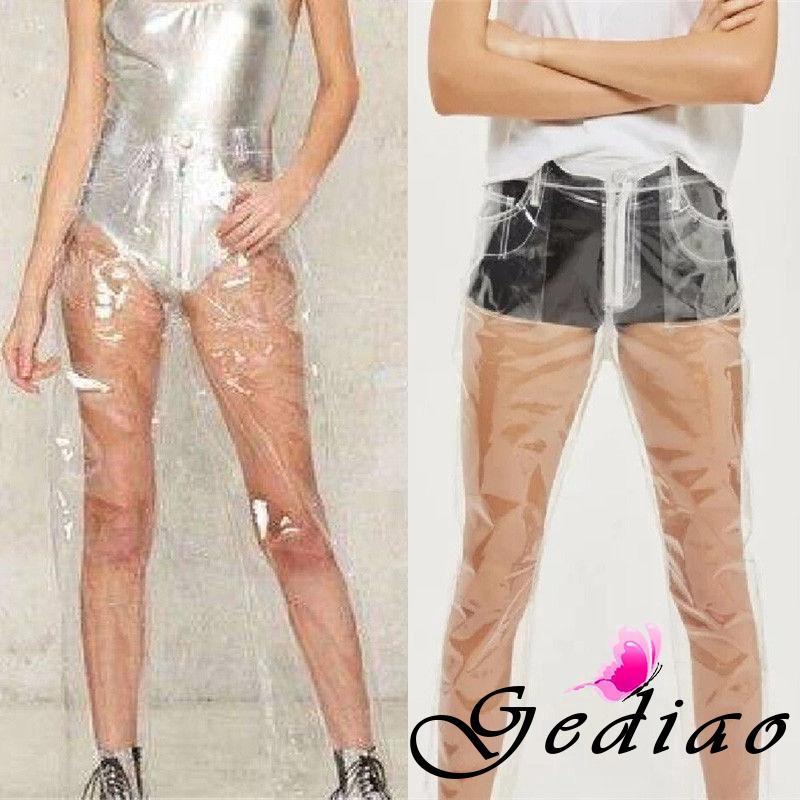 Quần bút chì lưng cao trong suốt quyến rũ cho nữ | BigBuy360 - bigbuy360.vn