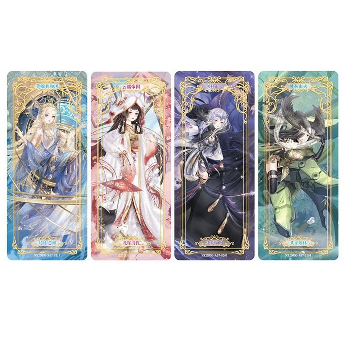 Set 5 cái ảnh thẻ nhân vật MIRACLE NIKKI card ảnh in hình anime chibi NGÔI SAO THỜI TRANG