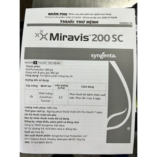 Thuốc trừ bệnh Miravis 200SC chai 100ml