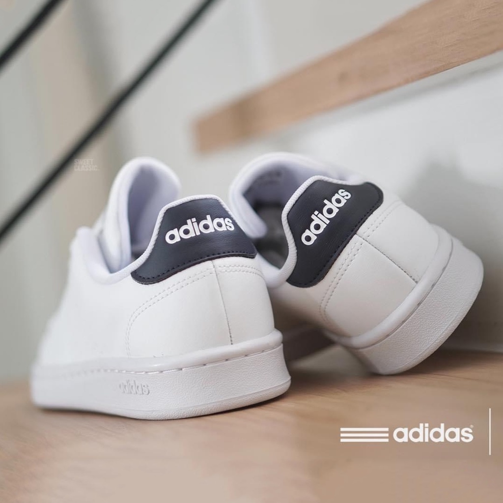 Giày Adidas unisex chính hãng Advantage trắng GZ5299