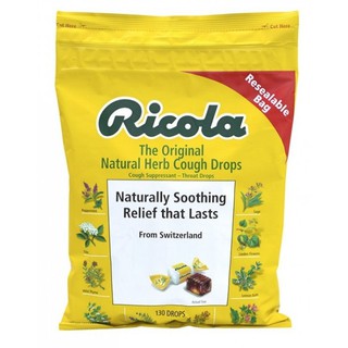 [HÀNG CHUẨN] Kẹo ngậm thảo mộc Ricola - bịch 130 viên