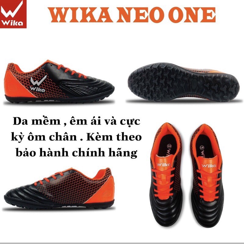 Giày đá bóng, giày đá banh Wika Neo one chính hãng, đã khâu đế 100%