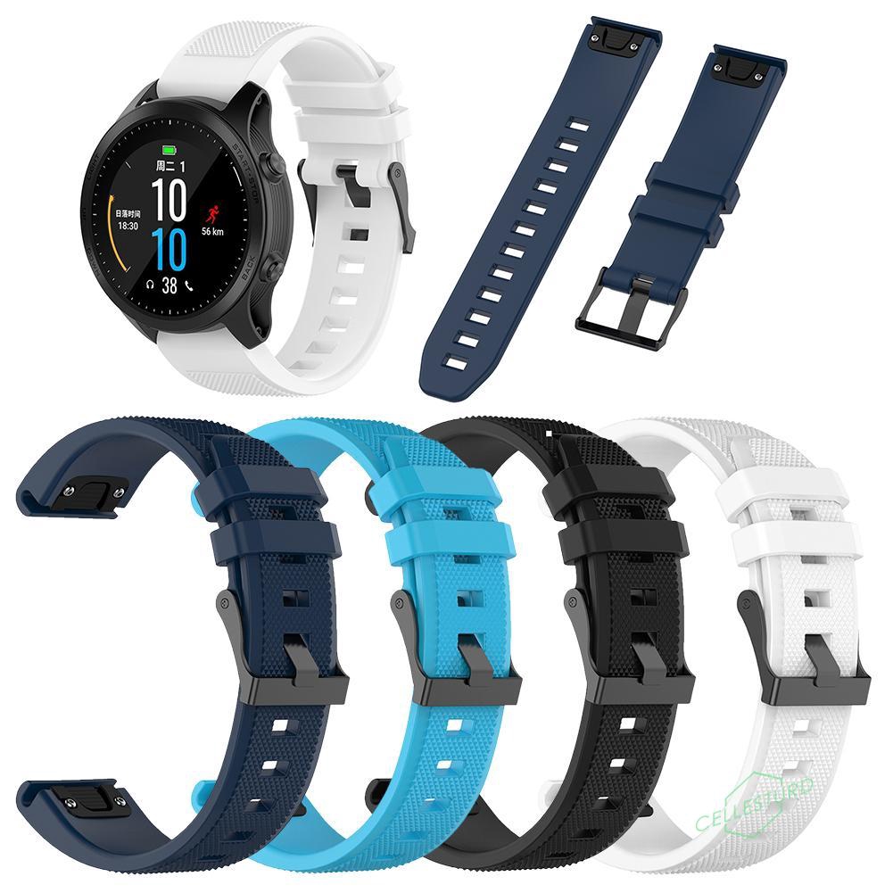 Dây Đeo Silicon Cho Đồng Hồ Thông Minh Garmin Marq Forerunner945/935/Fenix5Plus