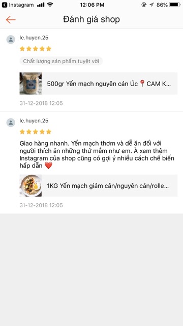 [Mã SKAMLTSM9 giảm 10% đơn 99K] 1KG Yến mạch cán dẹt/rolled oats. Kéo sang cuối để xem giấy nhập khẩu