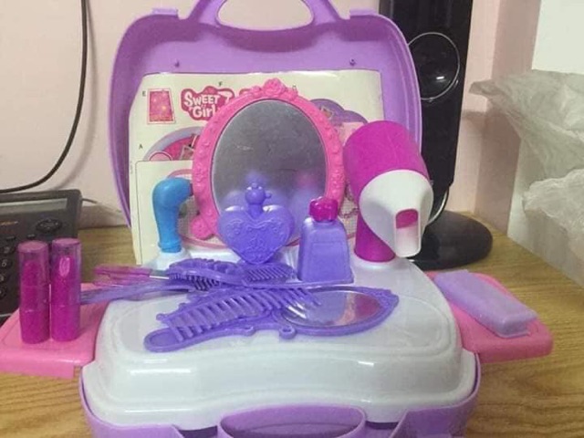 Bộ vali trang điểm cho bé gái