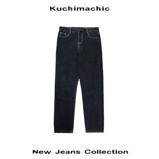 Quần jeans đen chỉ trắng mã 3295 /✨/