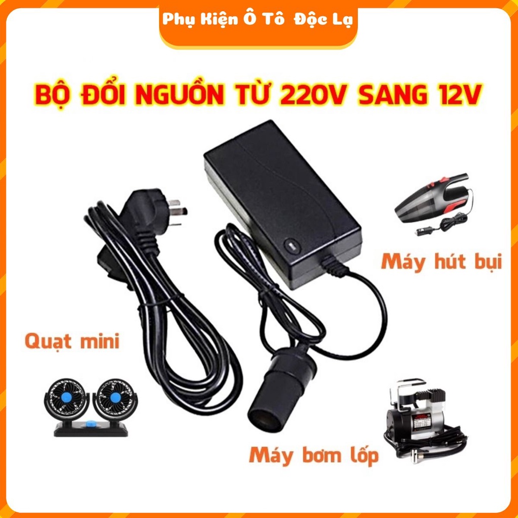 Bộ đổi nguồn 220v sang 12v, cục chuyển điện 220v sang 12v, cục đổi nguồn từ 220v sang 12v TVT-290