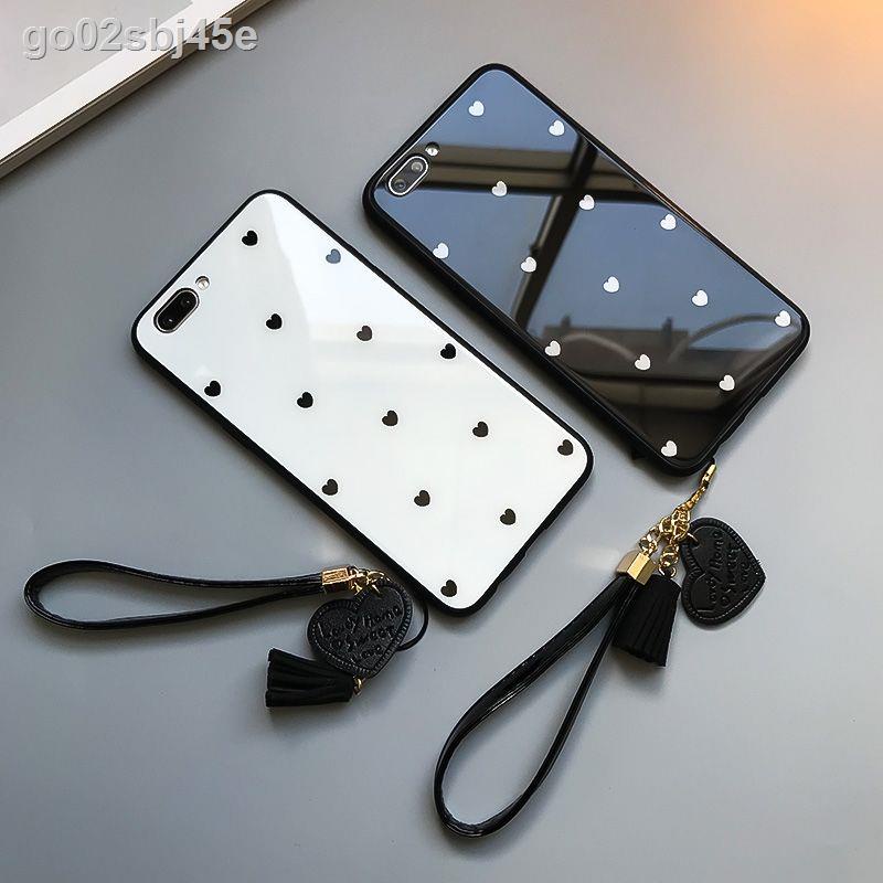 Ốp lưng điện thoại OPPOR17X / r11s a93 a59 r15 màu đỏ ròng a5 a59s vài k9 kính nữ REN06