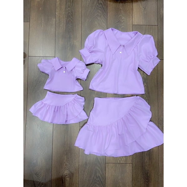 Set nơ mẹ bé hàng thiết kế