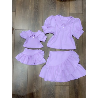 Set nơ mẹ bé hàng thiết kế