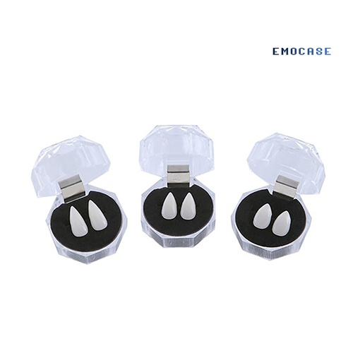 Ny-đôi Răng Nanh Giả Hóa Trang Zombie Ma Cà Rồng Halloween